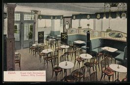 Zürich, Grand Cafe Züricherhof, Innena