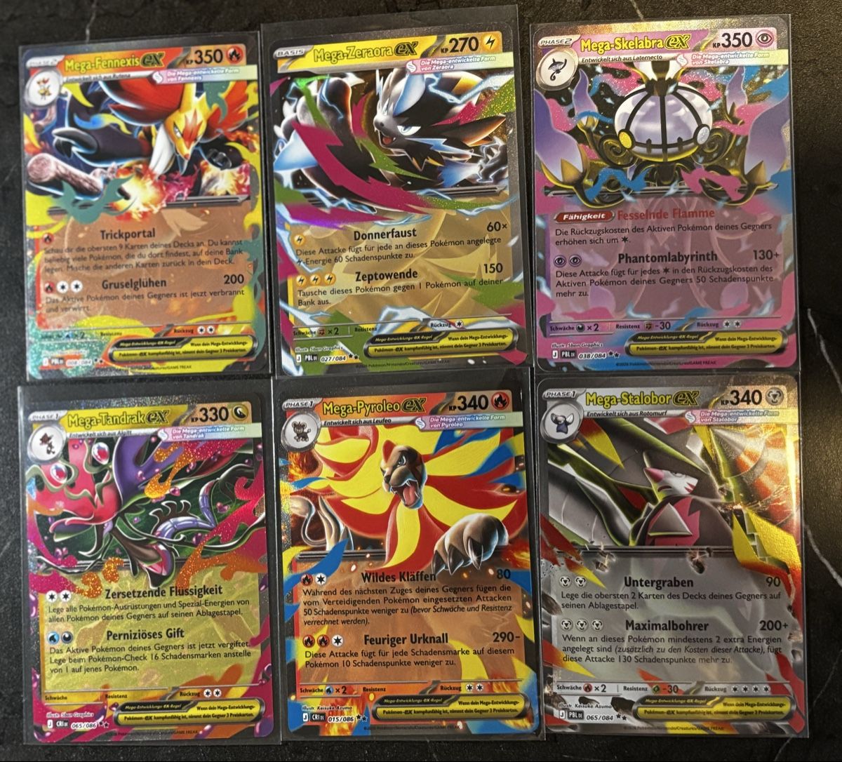 Pokémon Carte collezionabili: Mega EX 6er Bündel Pokémon Karten DE – Nuovo (secondo la descrizione) da Muttenz venduto da legacy_cards