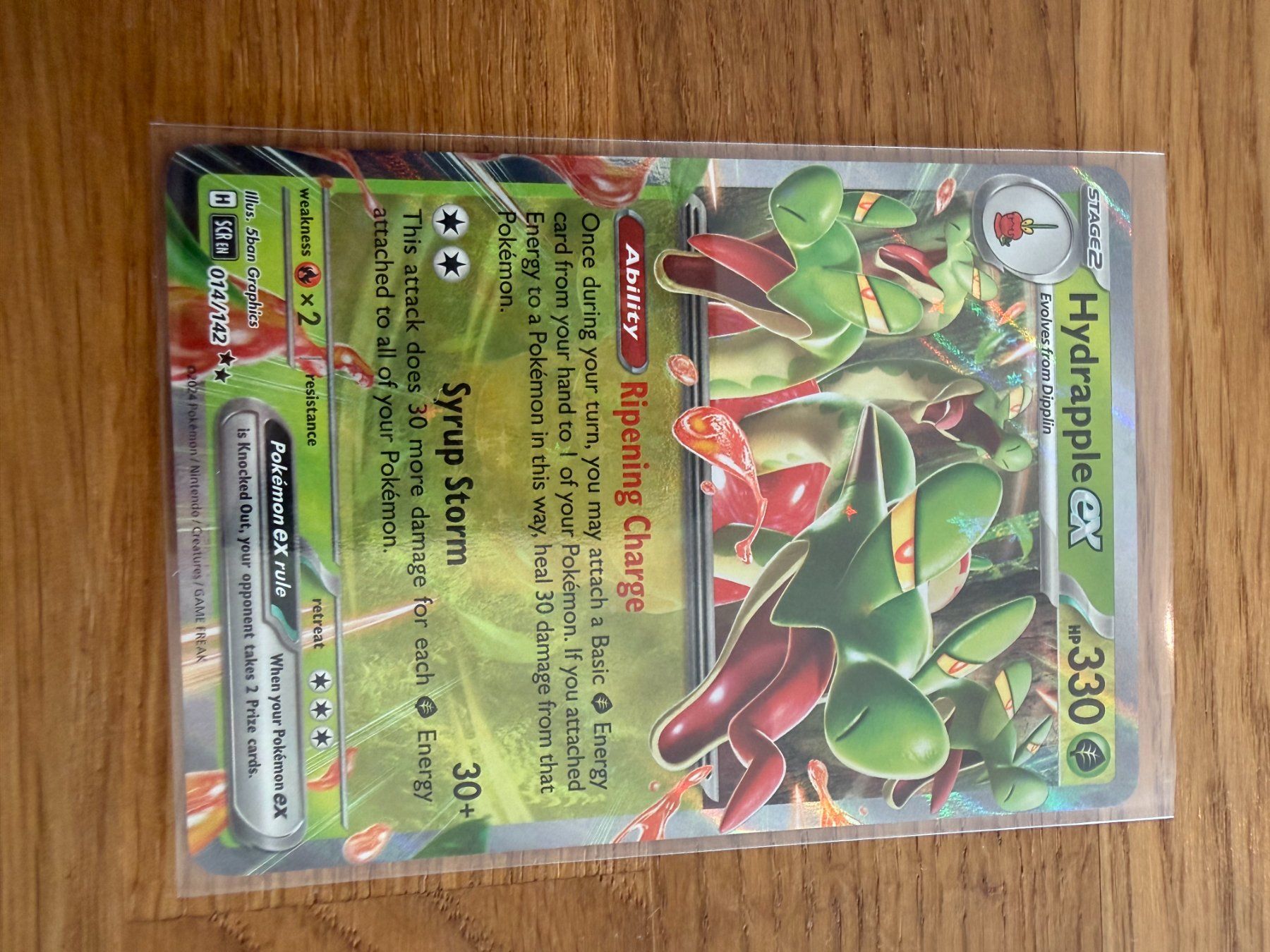 Pokémon Cartes à collectionner: Hydrapple EX 014/142 – D'occasion à Amriswil par sim_nlb6