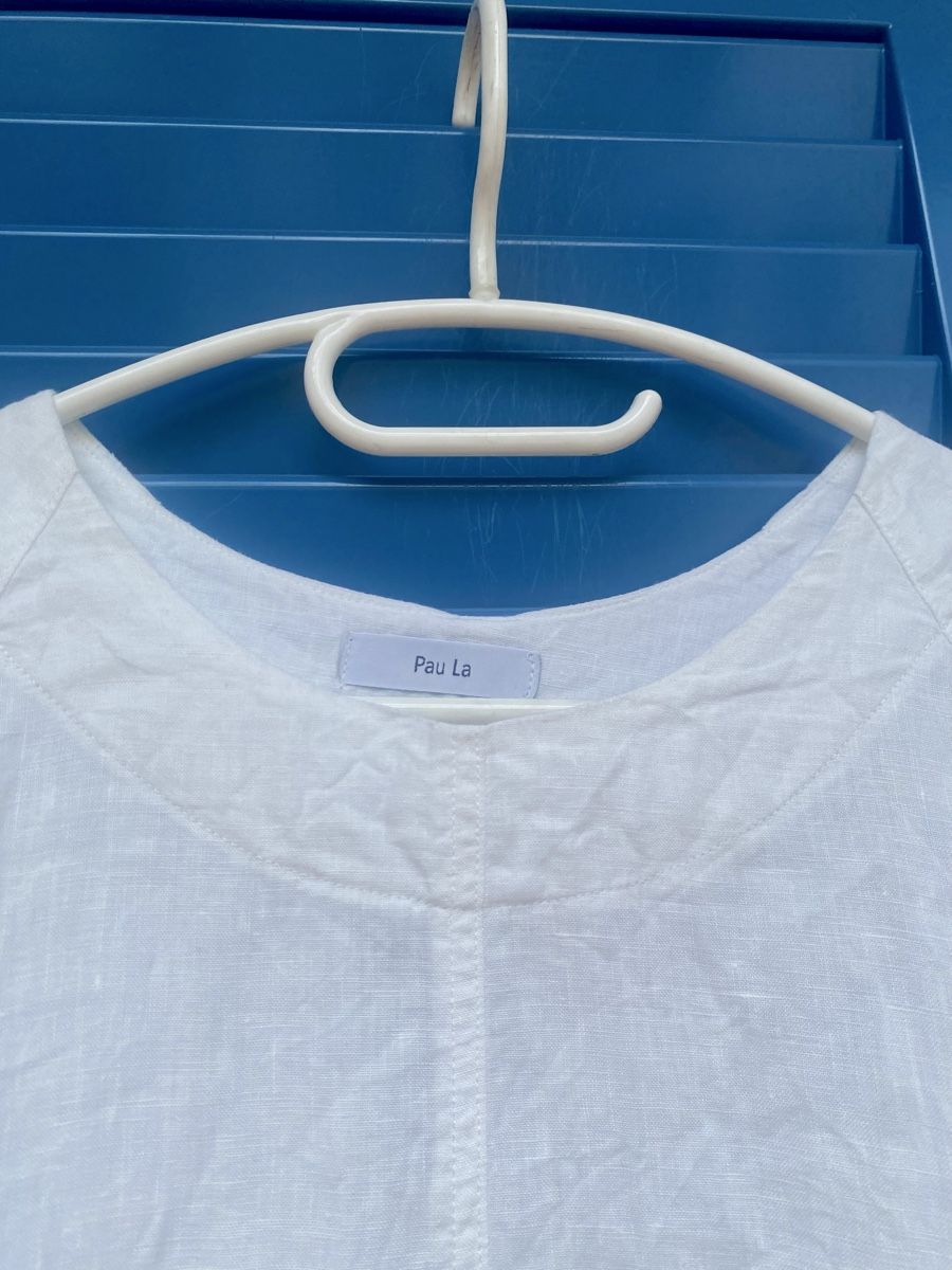 Blusen: Weiss Leinenbluse M – Gebraucht aus Chur von KUMI2024 4