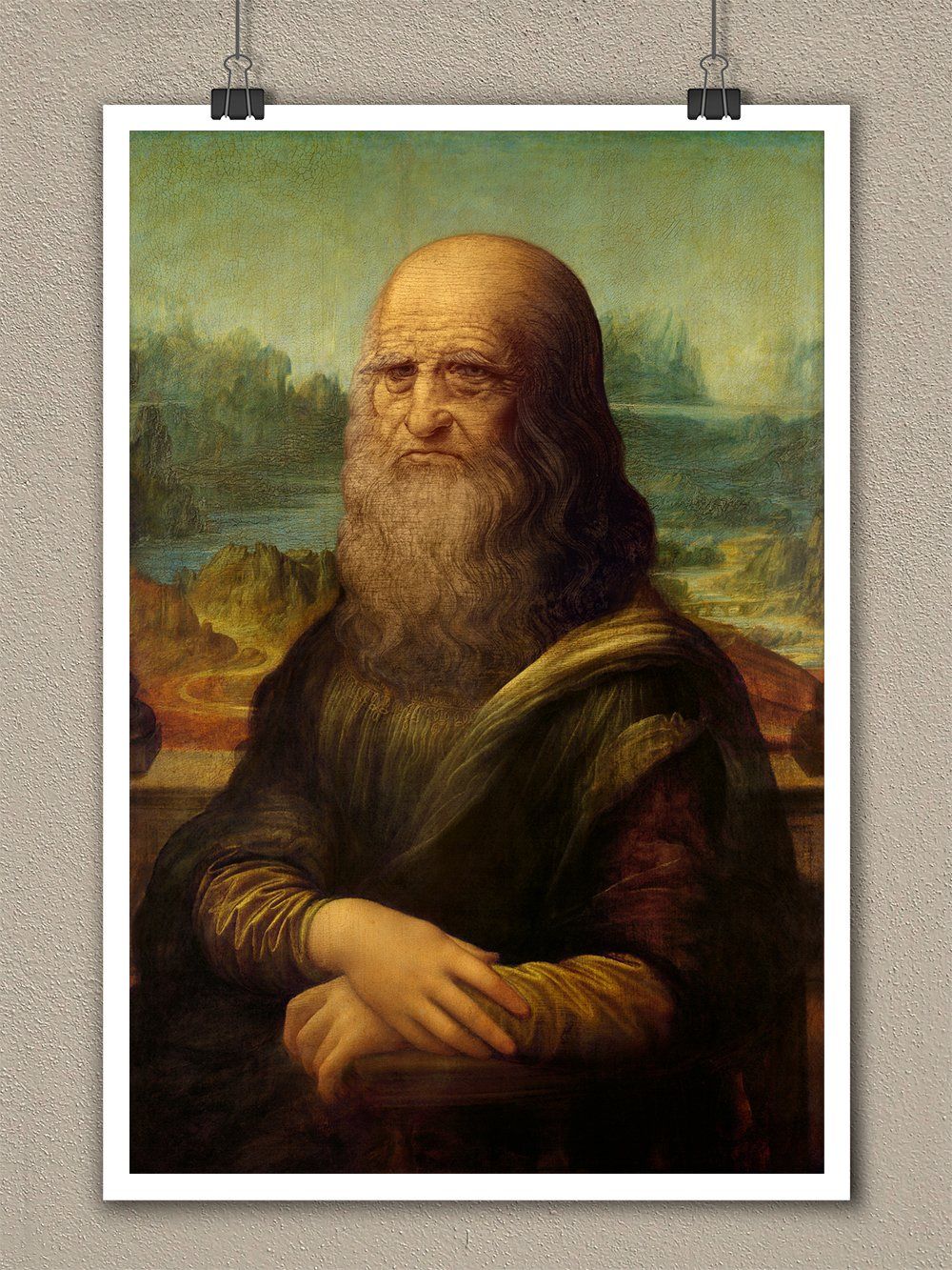 Foto & Immagini: Kunstdruck - IL GIOCONDO - Poster von Ch. Kitzmüller – Nuovo e nell'imballaggio originale da Bülach venduto da chr_fdw8