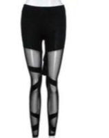 Leggins, schwarz, L
