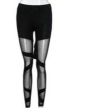 Leggins, schwarz, L