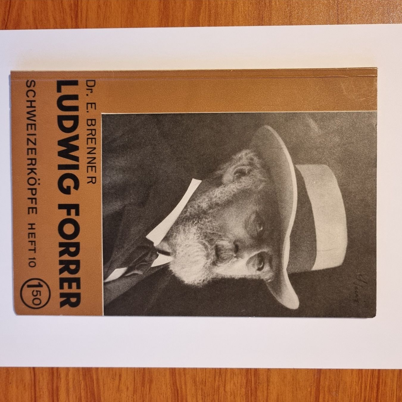 Libri: Schweizerköpfe Heft 10, Ludwig Forrer – Usato da Rüti ZH venduto da Fragments05