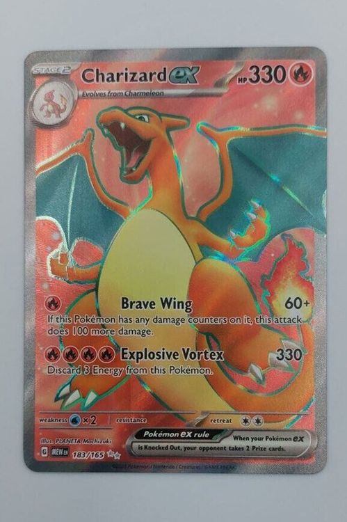 Charizard ex (183/165 set MEW 151) NM / ENG | Kaufen auf Ricardo