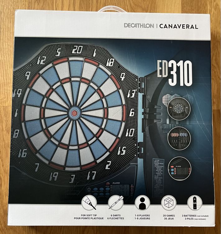 Dartscheibe - Decathlon Canaveral ED 310 (Neu und originalverpackt) in ...