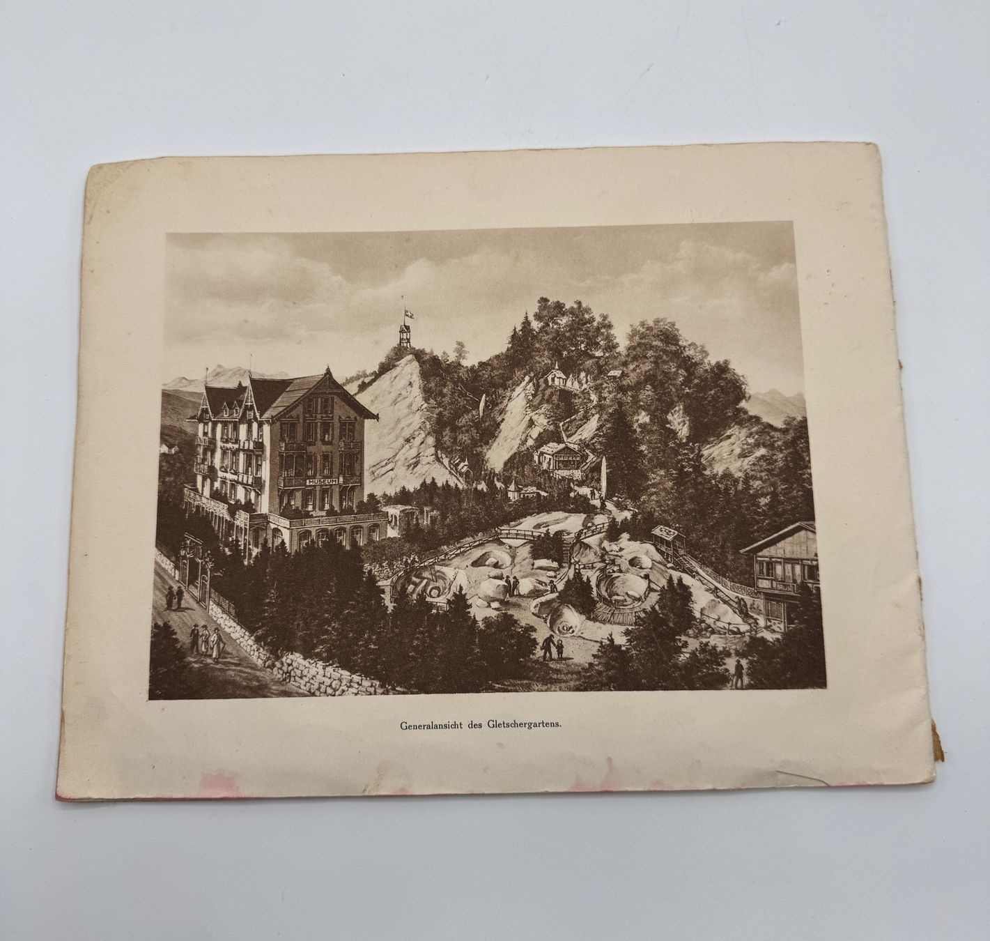Libri: Original Gletschtergarten Luzern 1872-1925 – Usato da Sachseln venduto da BONATI01 1