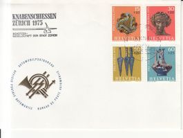 Sonderstempel A. 1287 Knabenschiessen Zürich 1975