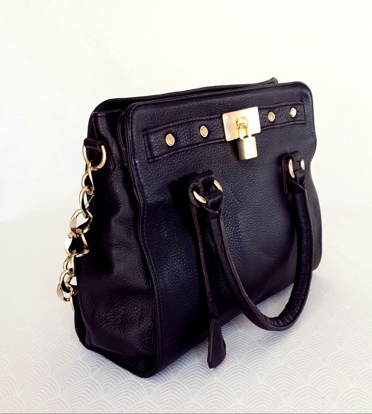Borse da donna: Elegante Echtleder Schwarze Handtasche - NEU – Nuovo e nell'imballaggio originale da Uetikon am See venduto da Kakao2 2