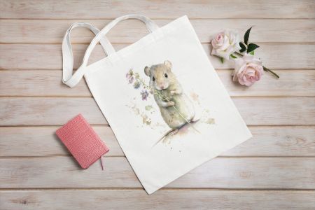 Maus Baumwolle Tasche NEU
