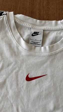 Nike T-Shirt weiss Gr. L Sommer Top Zustand ☀️
48