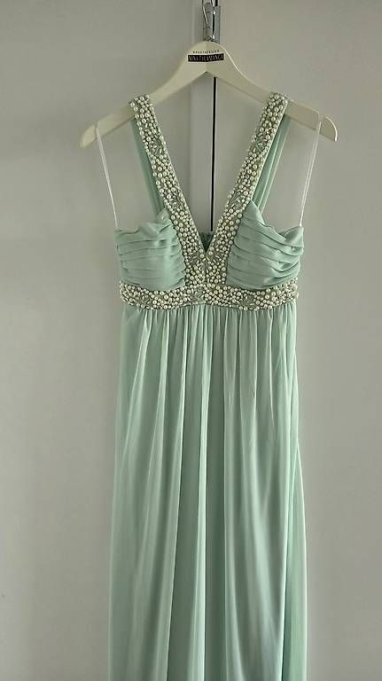 Vestiti: Mintgrünes Abend- Abschlusskleid  Gr. 38 – Usato da Wabern venduto da gio_wg2y 3