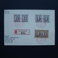 1943 Nr. W12+W13+W15 auf Karte