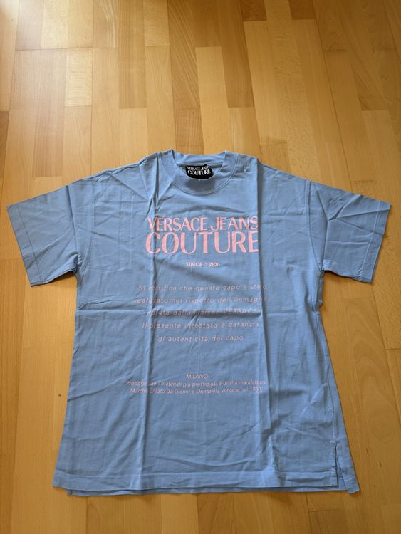Versace T-shirt: Versace Jeans Couture T-Shirt, Neu – Nuovo (secondo la descrizione) da Weiningen ZH venduto da Filipe7