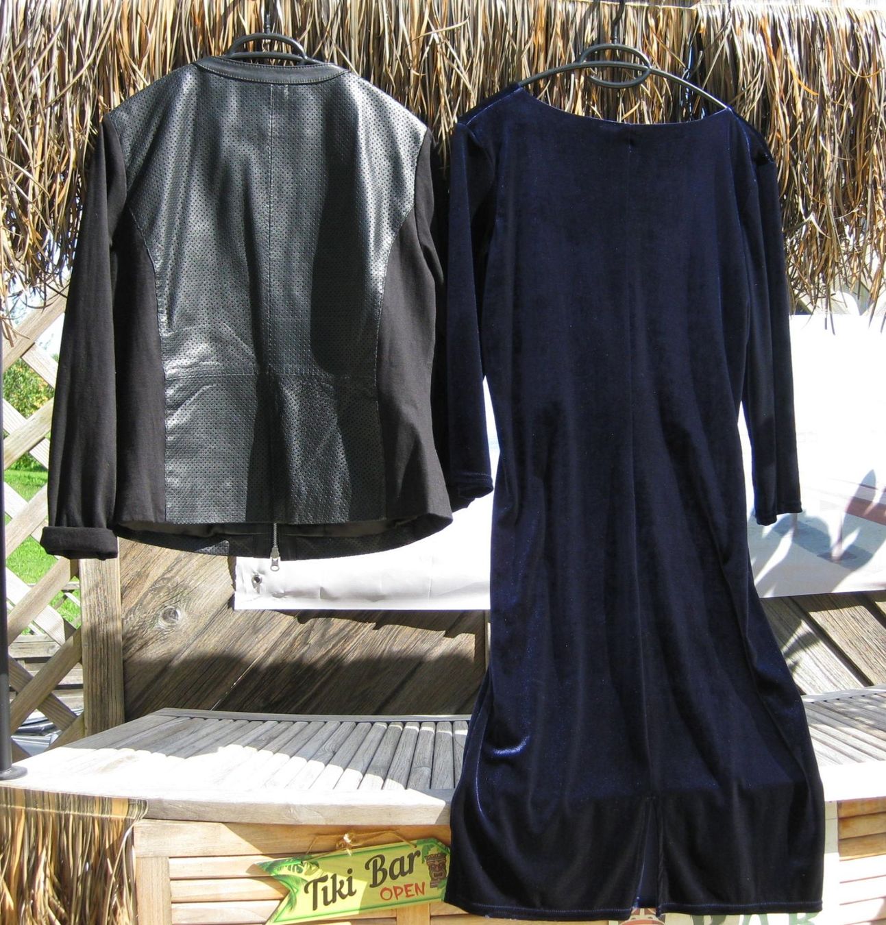 Kleiderpakete: Set echt Leder Jacke und Kleid Gr.42/M/L – Neu (gemäss Beschreibung) aus Steinmaur von Daka36 2