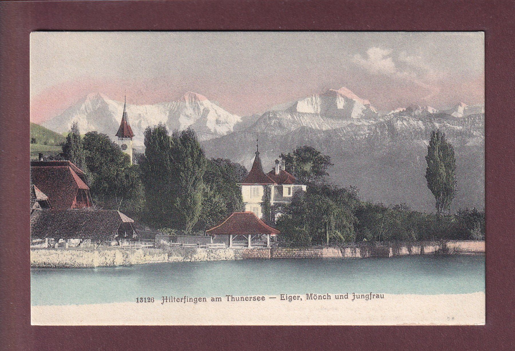 Cartes postales: HILTERFINGEN am Thunersee – D'occasion à Pully par nicecards