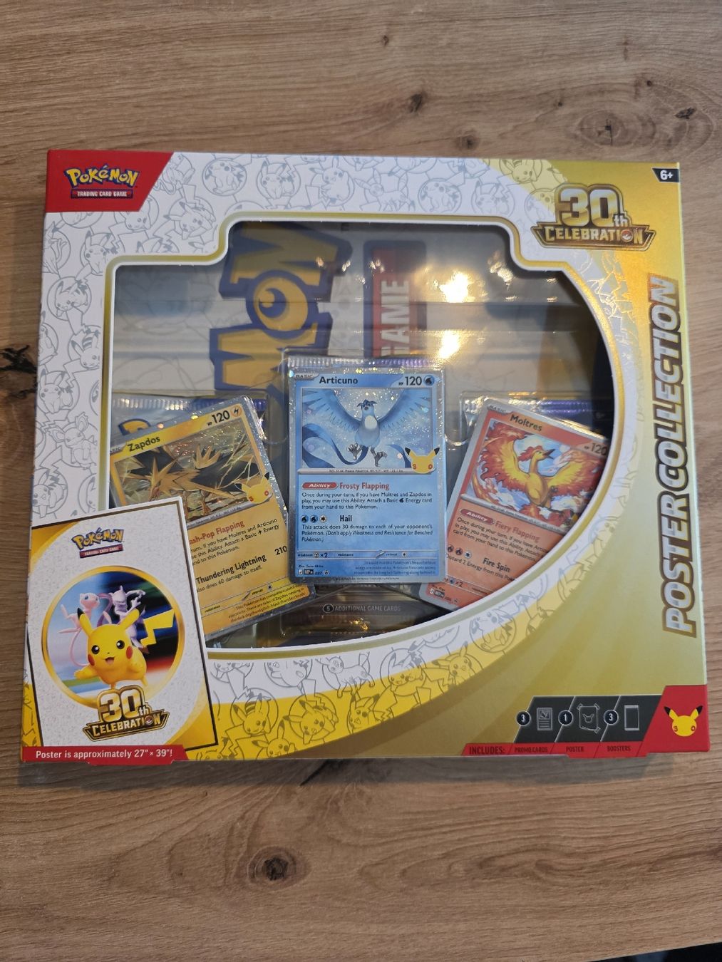 Pokémon Carte collezionabili: Pokémon🇬🇧 30th Celebration Poster Collection – Nuovo e nell'imballaggio originale da Lausen venduto da Loran13 2