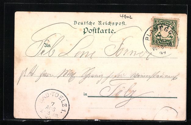 Cartes postales: Litho Basel, Ortsansicht, Hoffmanns's St – D'occasion à Berlin par bartko-reher 1