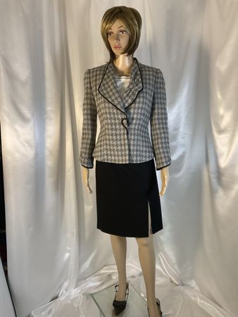 Armani Jacke in Grösse 38 grau/schwarz