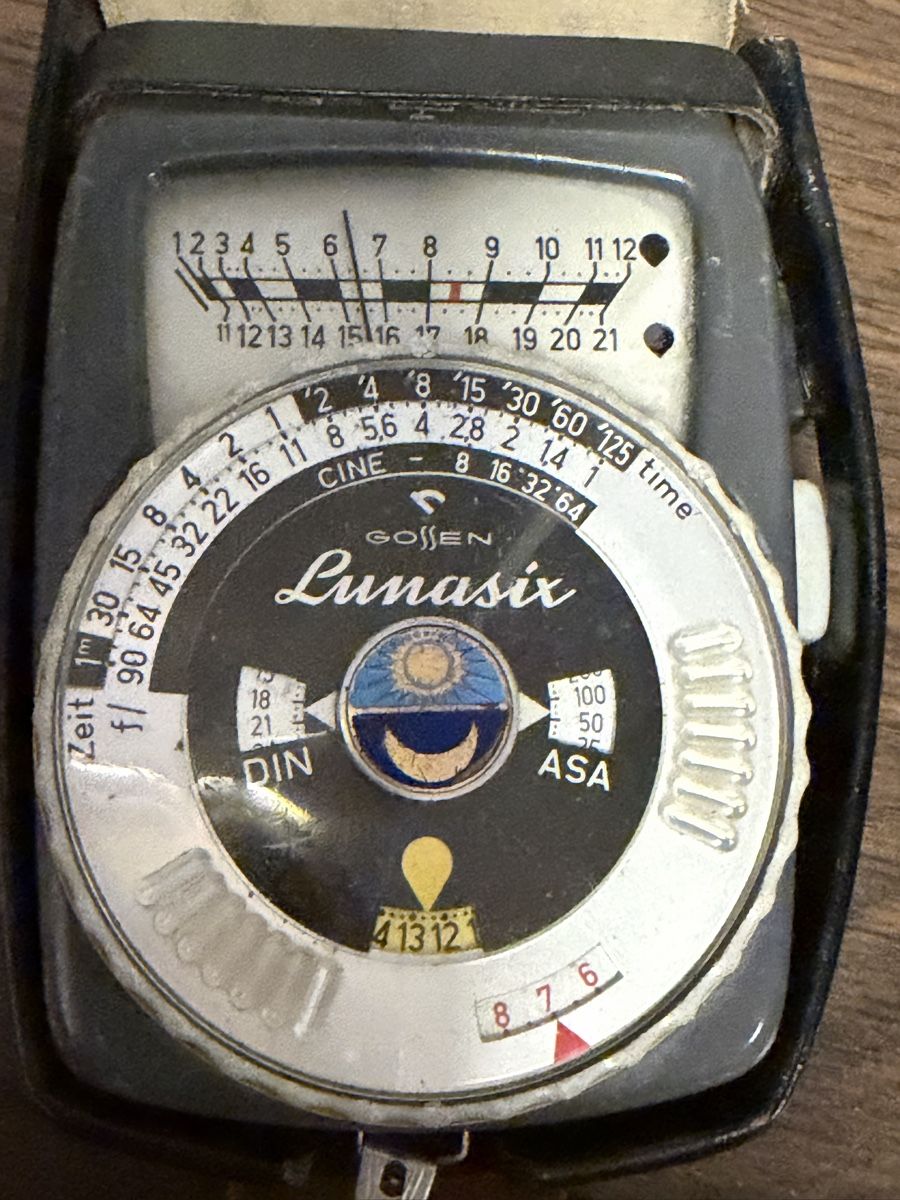 Messen: Gossen Lunasix 3 Light Exposure Meter - Vintage  – Gebraucht aus BADEN von Sprinz 3