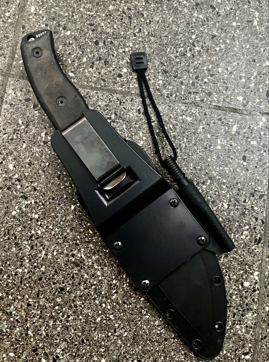 Zubehör: Messer ESEE Rowen mit Feuerstahl und Scheide – Gebraucht aus Zürich von Phantom1 1
