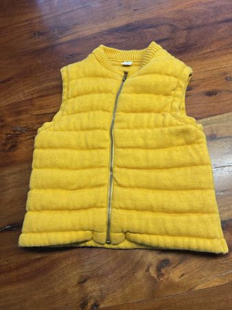 Gelbe Strickweste Grösse 98 top Zustand