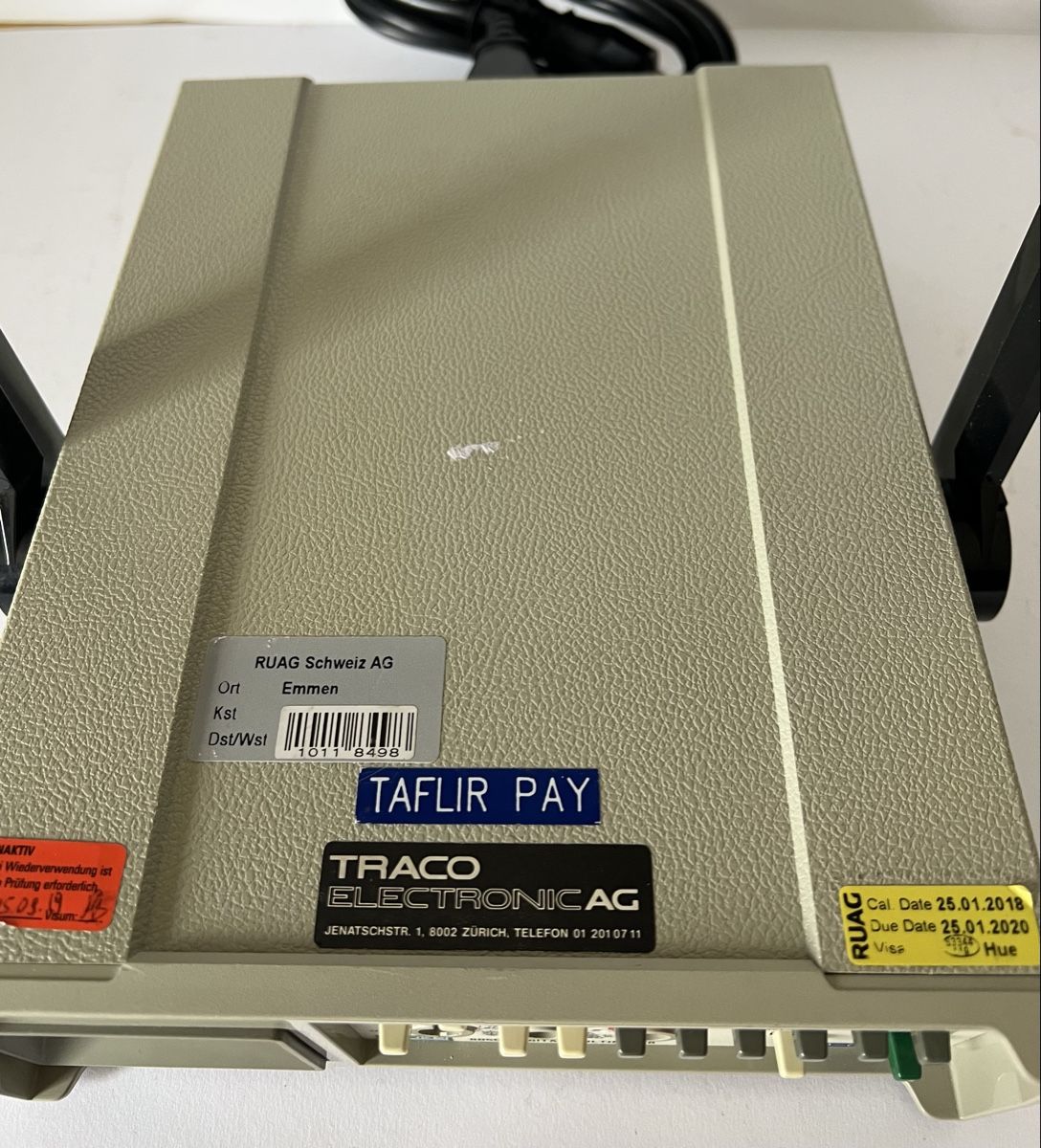 Fluke Misurare: Fluke 8050A Digital Multimeter True RMS Tischgerät – Usato da Oberhofen Thun'see venduto da SwissTreasure 3