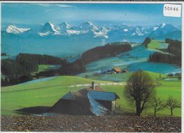 Emmental mit Eiger, Mönch und Jungfrau
