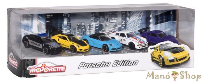 Majorette Modellautos: 5er Set Porsche Edition 1:64 Majorette – Neu und originalverpackt aus Suhr von Moebelsiralfred 1