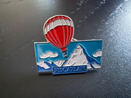 Fisca Plan Anstecknadel Pin Hot Air Balloon Selten Rarität