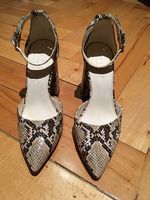 Kunstleder Pumps, NEU, Schlangenoptik, 38
