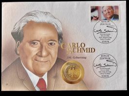 Münzbrief Carlo Schmid