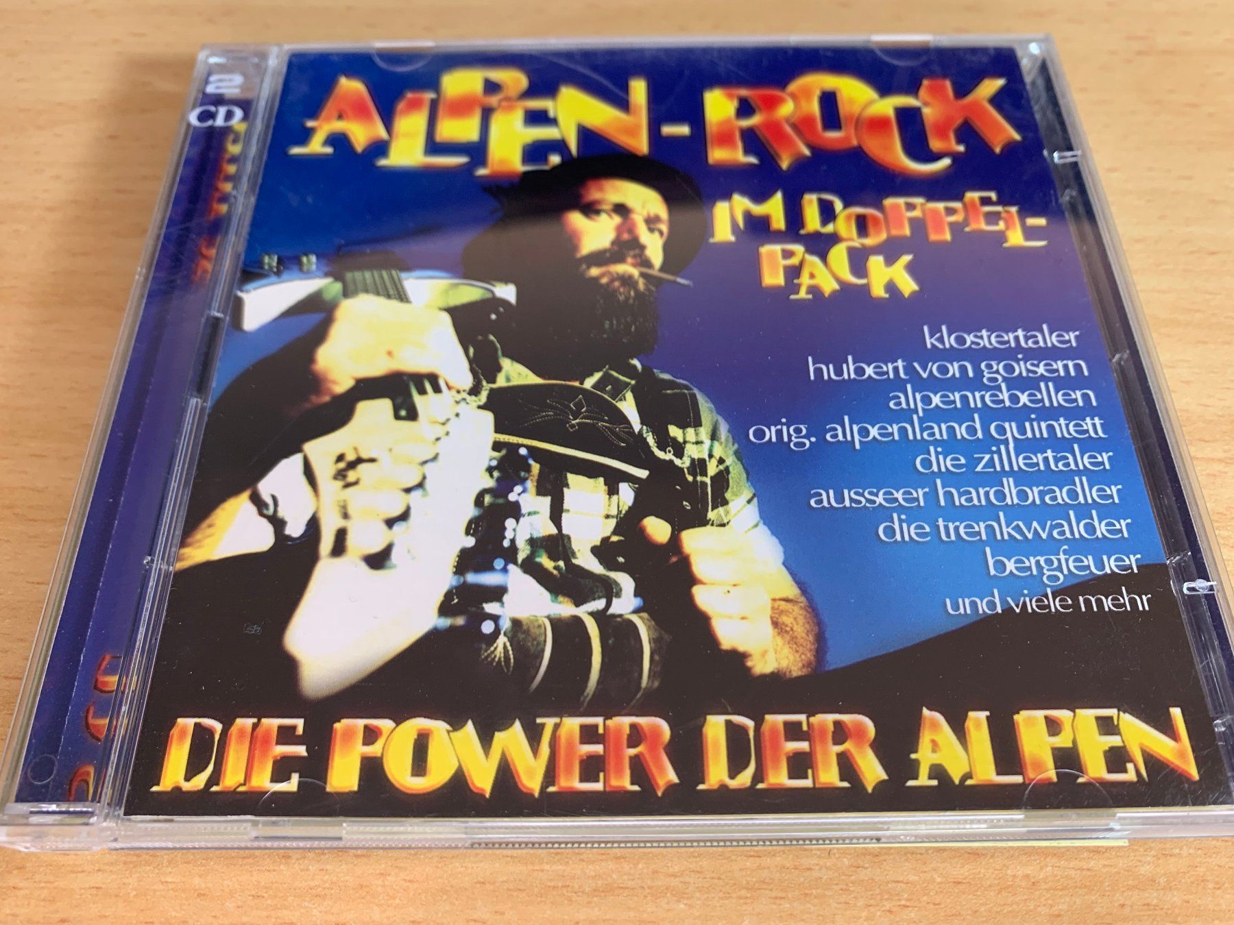 CD: Various - Alpen-Rock - Im Doppelpack - 2 CD – Usato da Rikon im Tösstal venduto da Alpenmutz