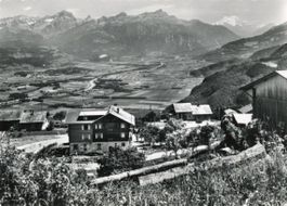 Torgon  VS   et la vallée du Rhône       en 1967