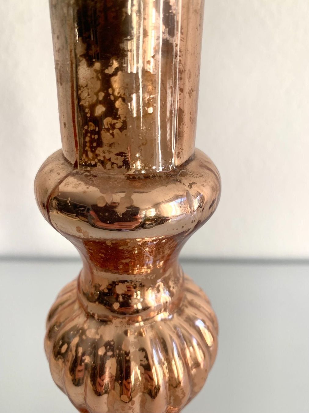 Kerzenständer: Dekorativer rosegold Kerzenständer – Gebraucht aus Bern von Fraeuleinhonig 4