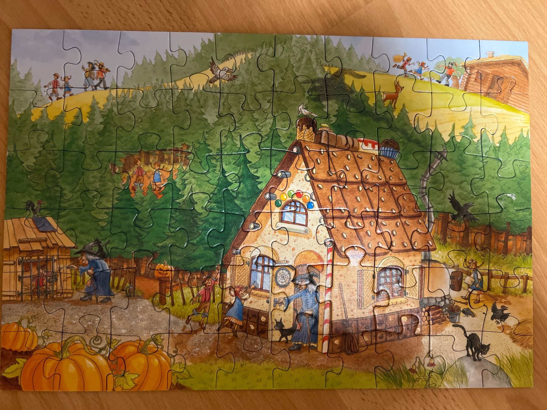 Puzzles: 4 Stk. Schmidt Puzzle Es war ein mal. Und 1  Märchen text – Gebraucht aus Winkel von Tilivika 1