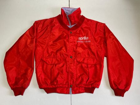 Vintage 70s Aprilla Racing Team Jacke Gr L Räritat!