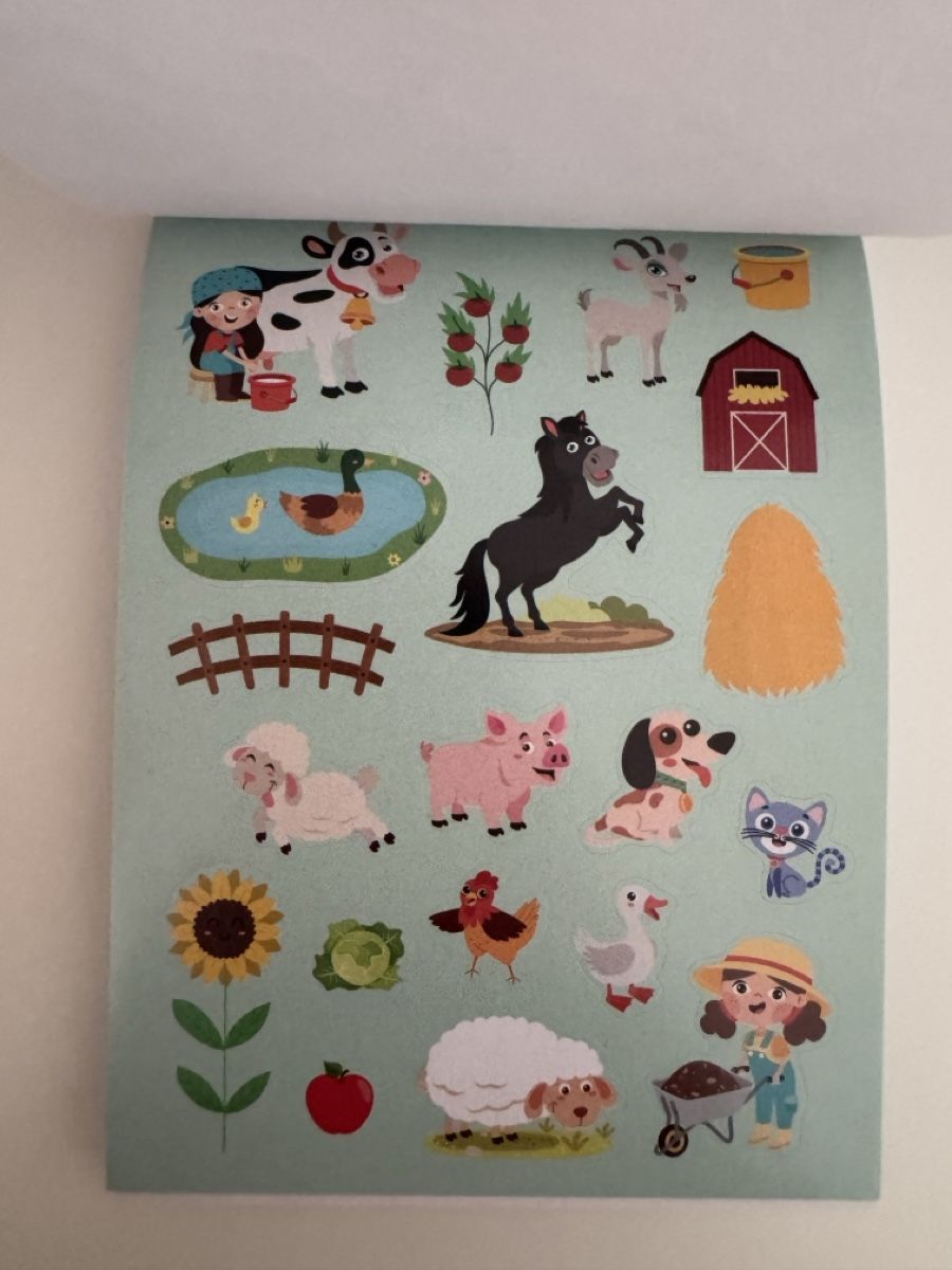 Autocollants: Farm animals sticker book - NEW! – Neuf avec emballage d'origine à Sins par sum_lv6d 7