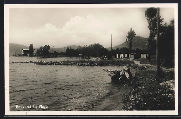 Cartes postales: AK Bouveret, La Plage – D'occasion à Berlin par bartko-reher