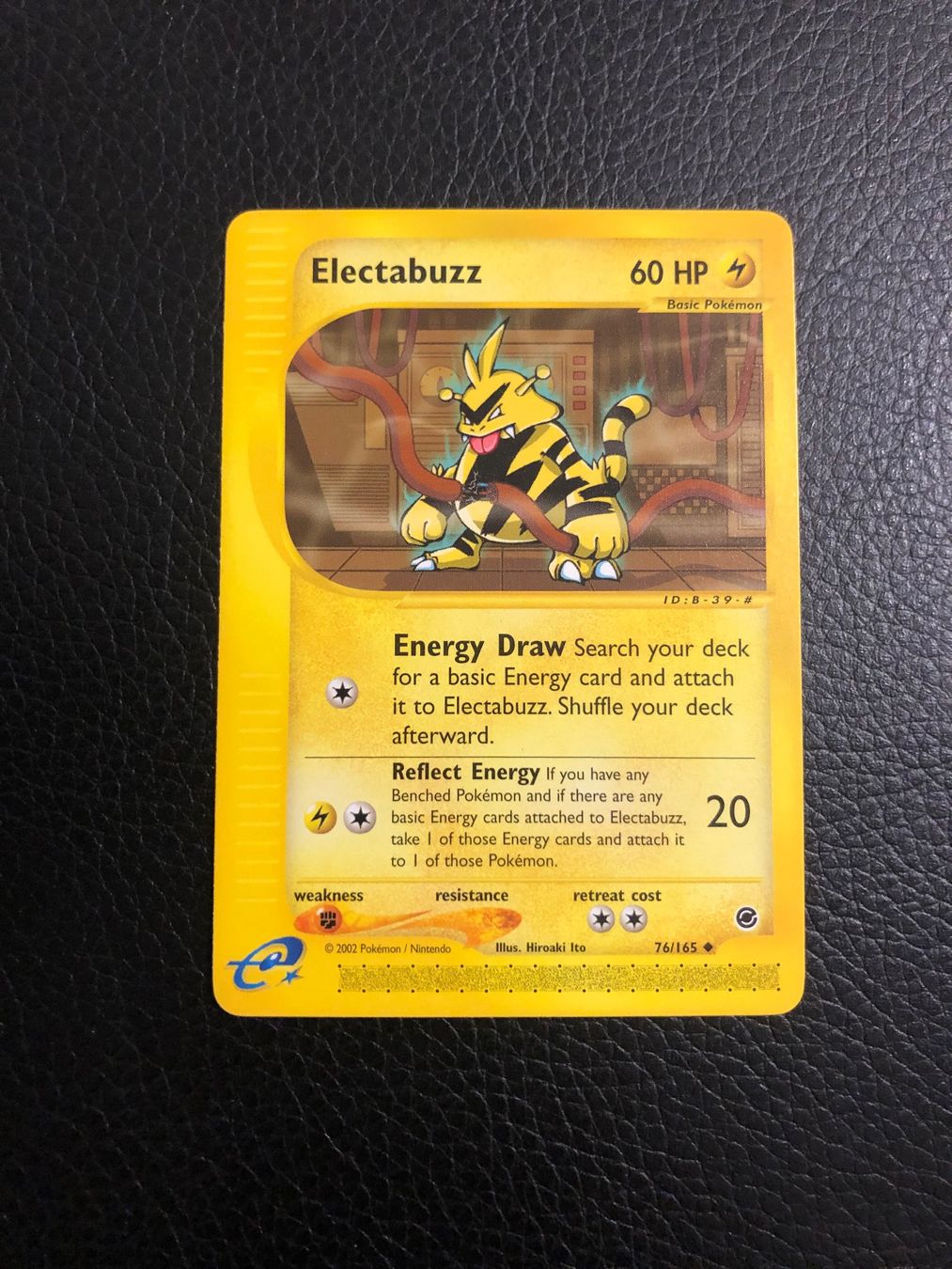 Pokémon Carte collezionabili: 2002 Expedition Electabuzz 76/165 Ab 1 – Usato da Paradiso venduto da Pkmn10