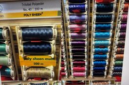 73 X STICKGARN 200 METER METTLER