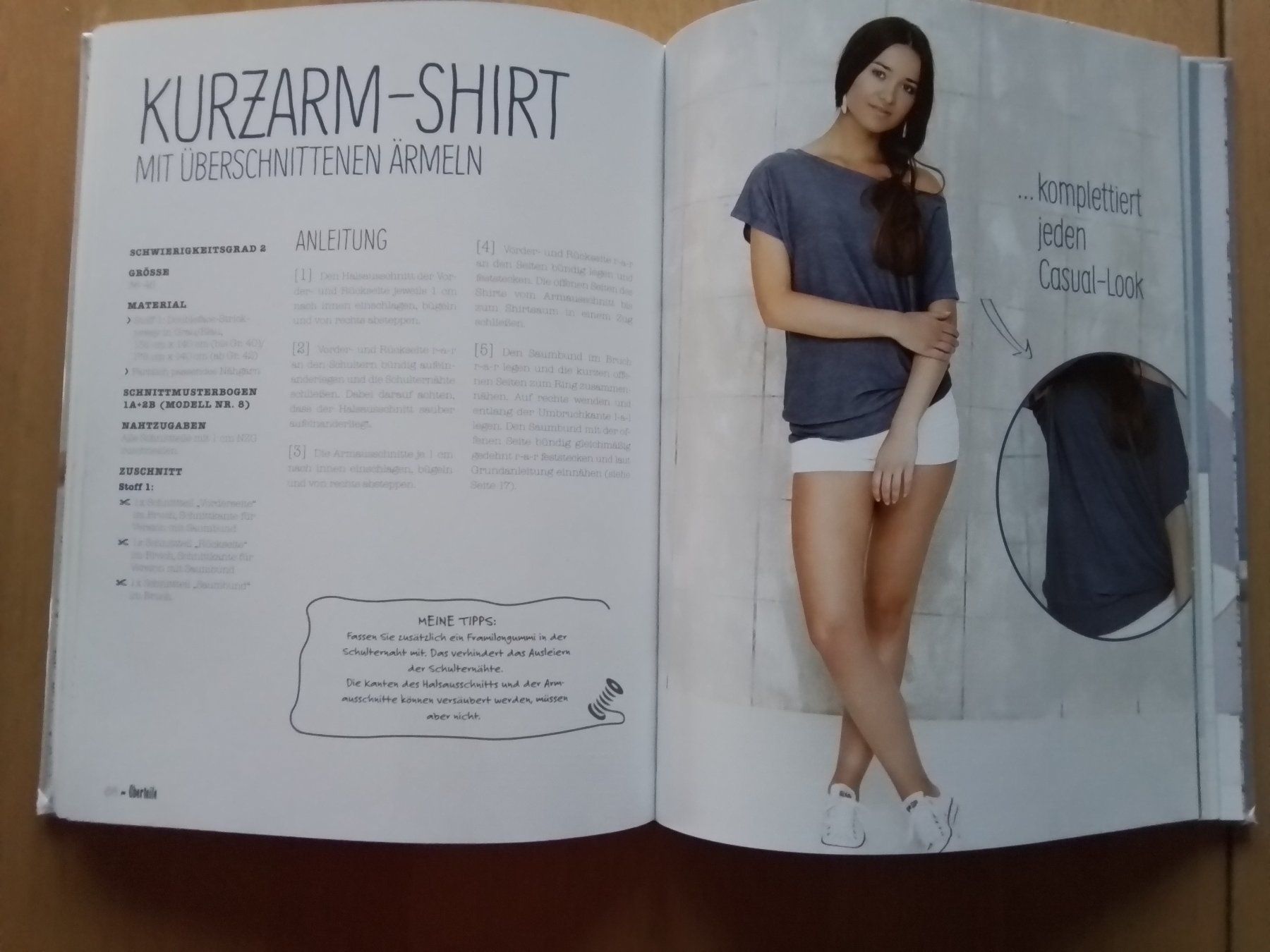 Cartamodelli: Jersey nähen Schnittmuster Buch – Usato da gasel venduto da ursula022 2