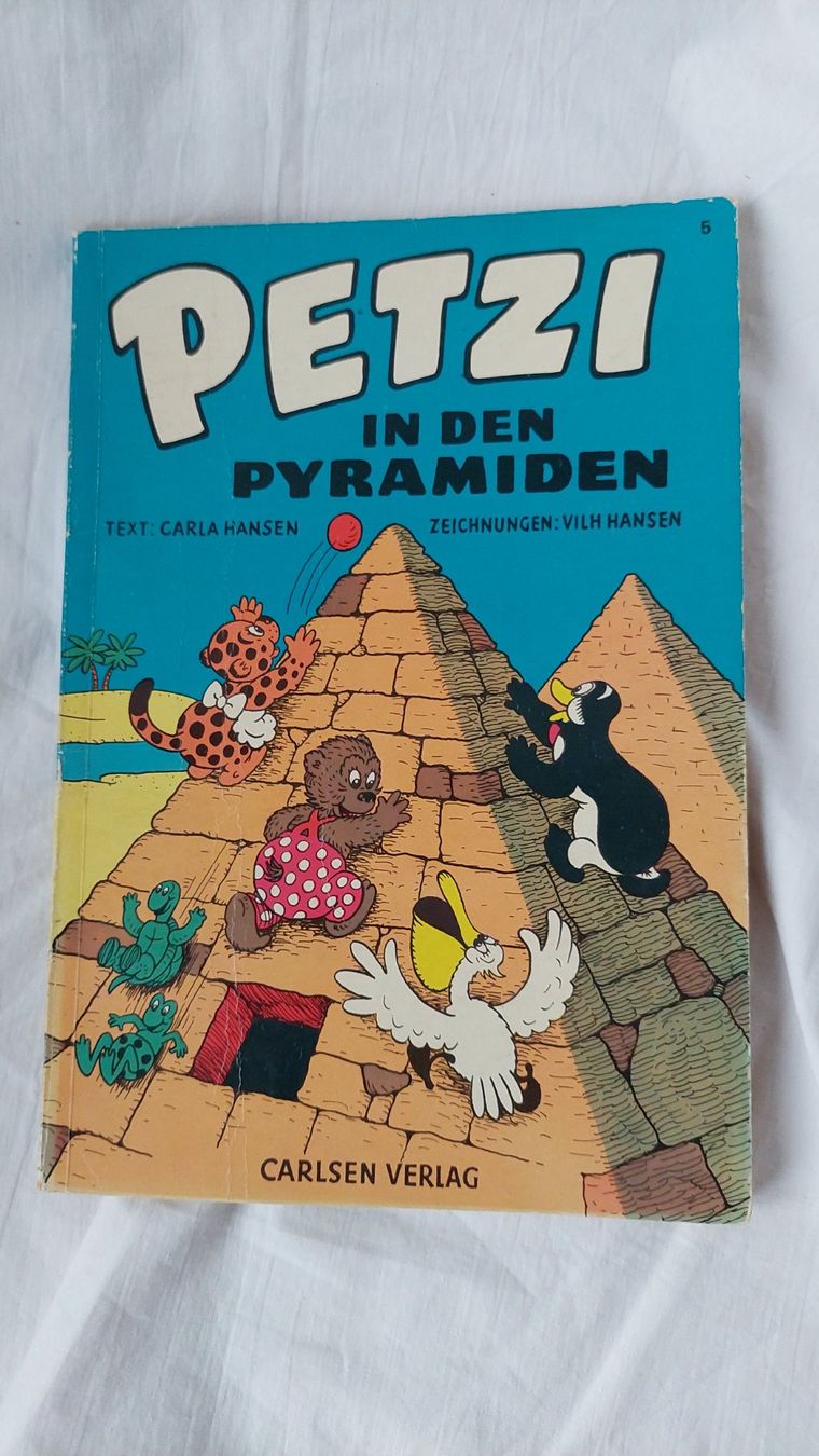 Comics: PETZI in den Pyramiden - 2. AUFL 1966 – Neu (gemäss Beschreibung) aus Arnegg von thurboMax
