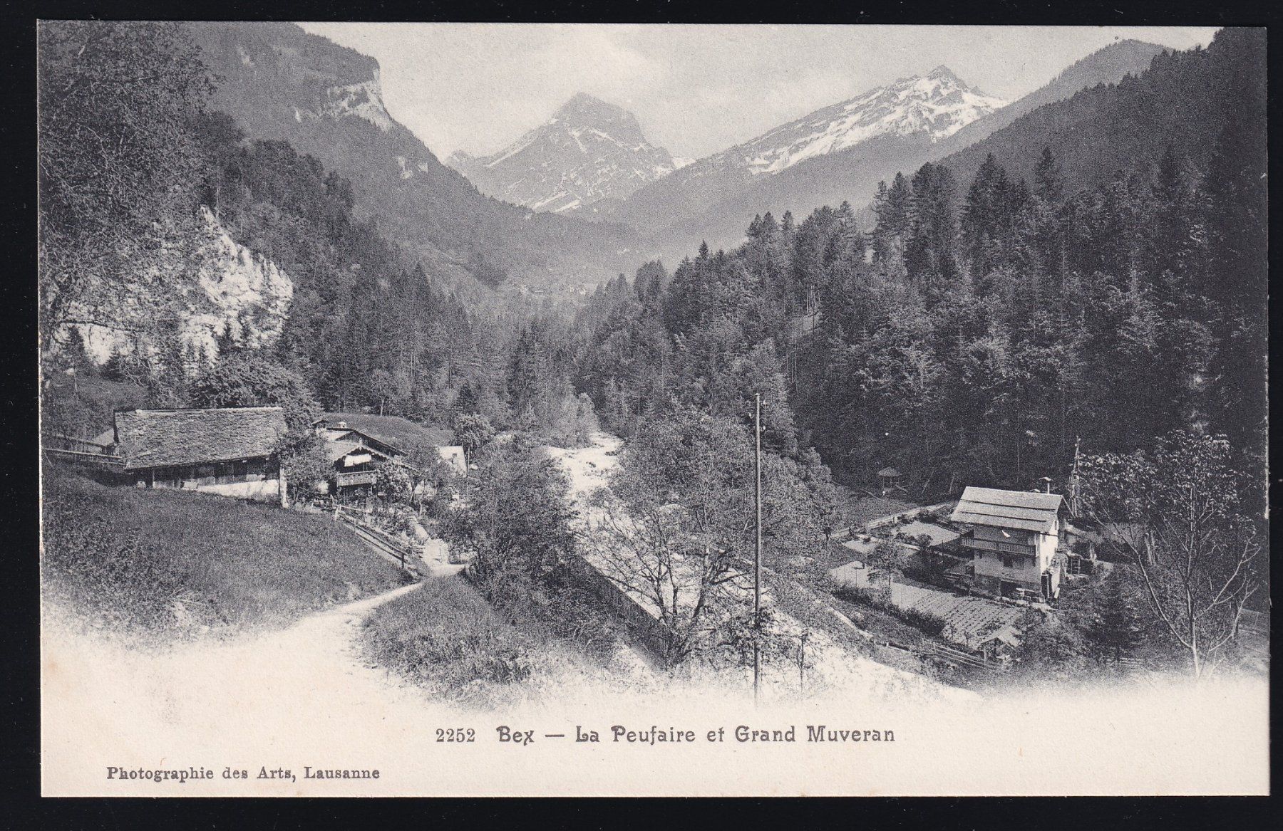 Ansichtskarten: 6 alte Ansichtskarten Wallis Bex Sion Kathedrale Valere – Gebraucht aus Brienz BE von Diliplunz 3