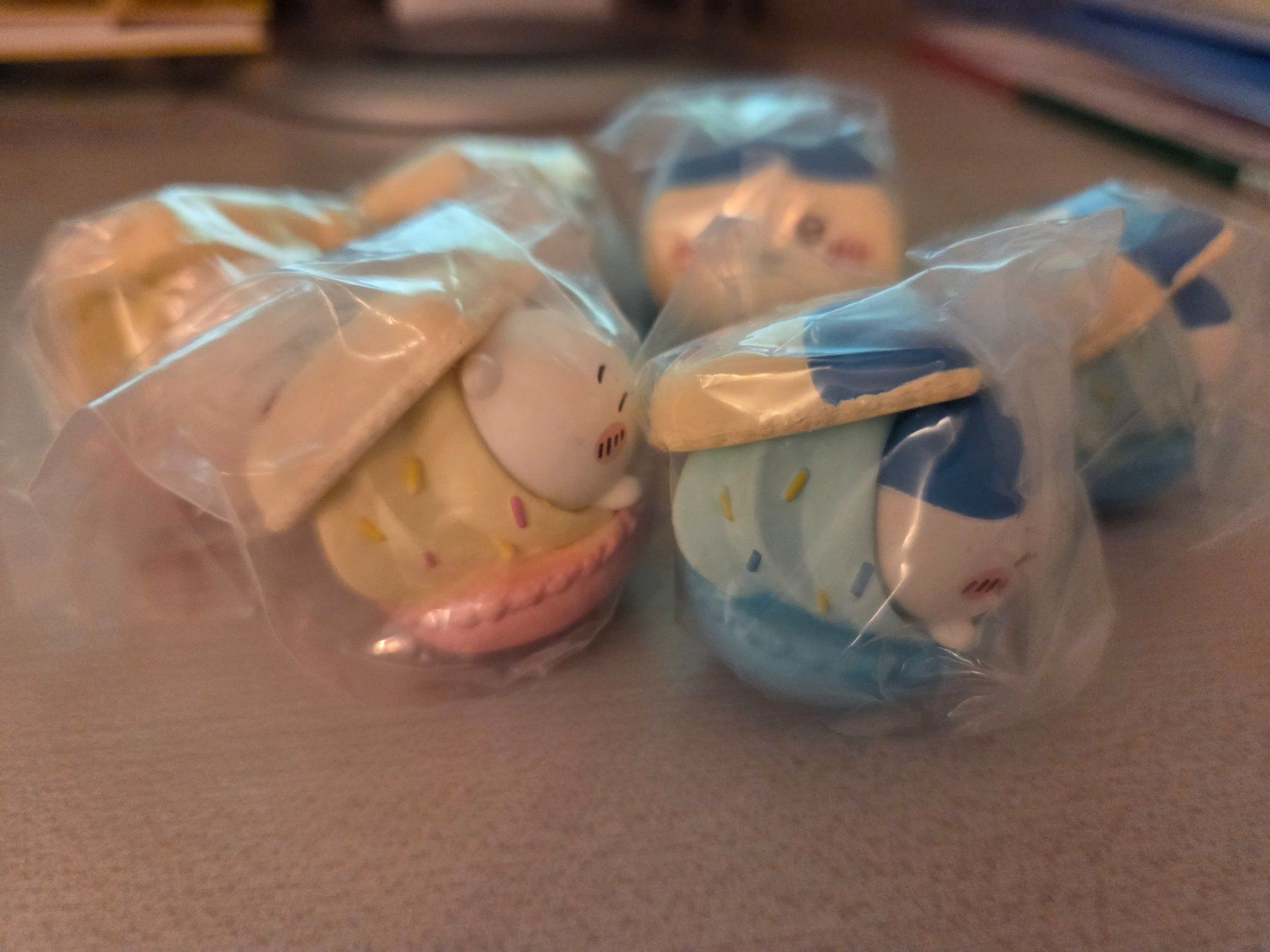 Bandai Statuette: Chiikawa Macaron Figuren - Gachapon – Nuovo e nell'imballaggio originale da Schaffhausen venduto da FishChips 2