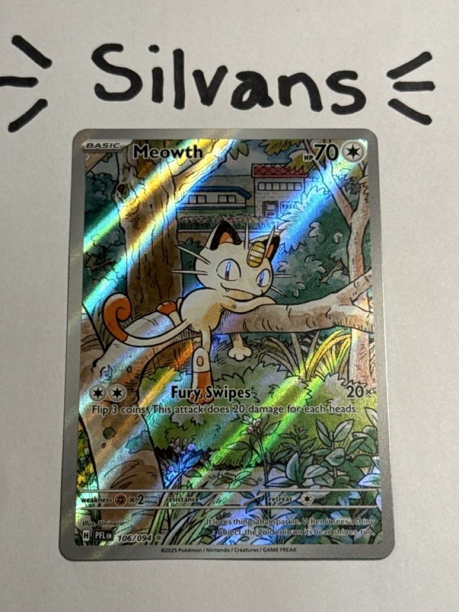 Pokémon Carte collezionabili: Meowth Illustration PFL 106 Phantasmal Flames Englisch – Nuovo (secondo la descrizione) da Wil SG venduto da Silvans