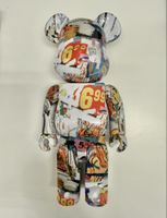 BE@RBRICK 400% Andy Warhol x Jean-Michel Basquiat- NEW
