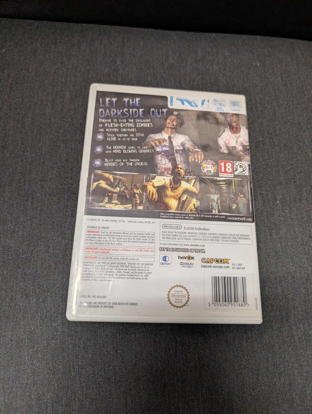 Giochi: Resident evil the Darkside chronicles Nintendo Wii – Usato da Giubiasco venduto da Ticinerd 1