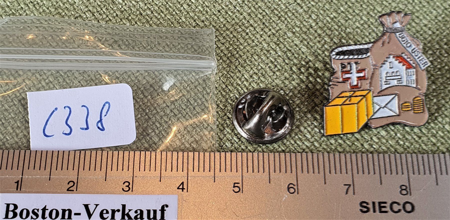 Plaketten & Abzeichen: C338 - Pin PTT Post 8610 Uster Schweiz  Nr. 311 – Gebraucht aus Reinach BL von Boston-Verkauf 2