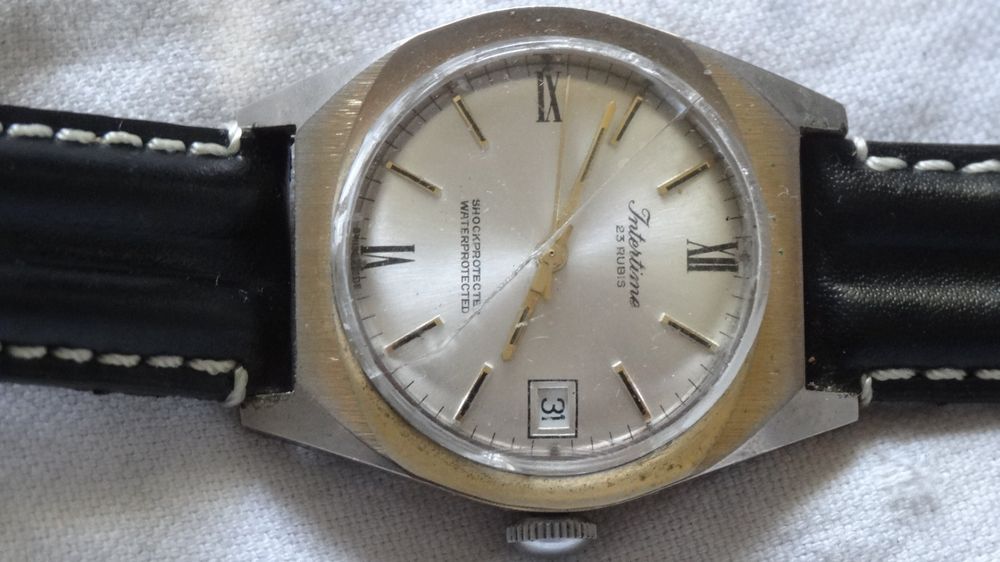 Montres: INTERTIME HERREN ANTIK GRÖÖSE UHR.25 RUBIS.LÄÜFT--40X50MM – D'occasion à zürich par ahmad01